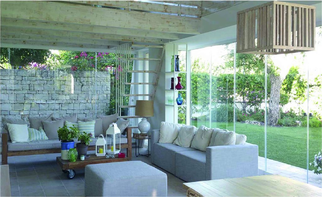 separar ambientes cortinas vidrio